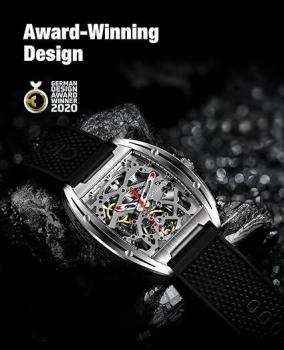 CIGA Design Automatik Uhr Herren - Z Serie Armbanduhr Mechanische Skelettuhr