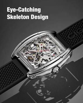 CIGA Design Automatik Uhr Herren - Z Serie Armbanduhr Mechanische Skelettuhr
