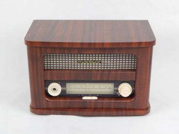 Nostalgie Radio MADISON im Holzdesign, Bluetooth, FM-Radio, MP3 Eingang, Akku