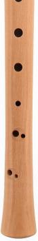 Voggy´s Holzblockflöten-Set Blockflöte Stofftasche Blockflötenschule C-Sopran