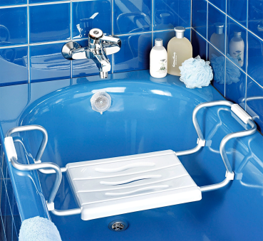 Badewannensitz primanova weiss 150 kg Last Sitzfläche Badewanne verstellbar