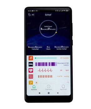 Fitnesstracker "Deluxe" Fitness-Armband Activity Tracker Aktivitätstracker