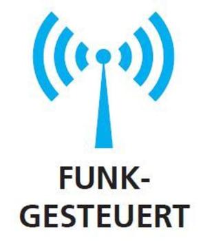 Funk-Türklingel Wanduhr