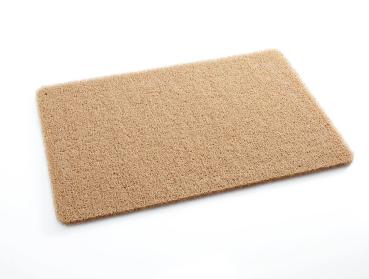 Aqua Grip Duschmatte Der sichere 2 in1 Dusch-Teppich Badematte rutschfest beige