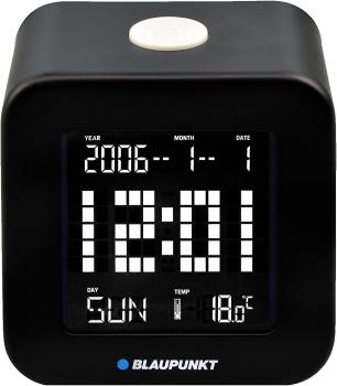 Blaupunkt CL 10 BK Multifunktionswecker (Alarm and Snooze, Datum, Wochenanzeige