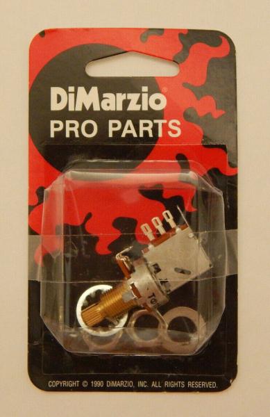 DiMarzio EP1201PP Push Pull Poti mit langer Achse, 500 kOhm Potentiometer