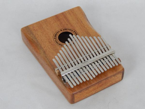 EASTROCK Kalimba 17 Schlüssel Daumenklavier, Massiv Mahagoni Marimba Instrument
