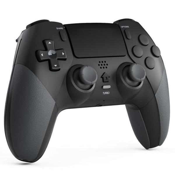 CHEREEKI Controller für PS4, Bluetooth-Controller mit 2 Programmierbaren Tasten