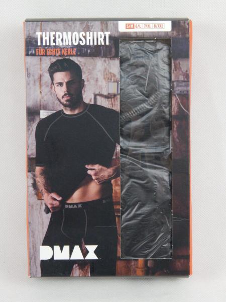 Thermo-Shirt schwarz (Größe: M) für Herren Männer DMAX