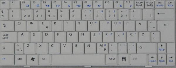 Laptop Tastatur Universal QWERTY Layout Laptoptastatur Notebook Einbau Tastatur