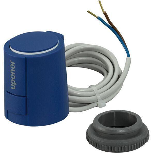 Uponor Smart Thermoantrieb S 230V, Stellantrieb für Fussbodenverteiler, 1087763