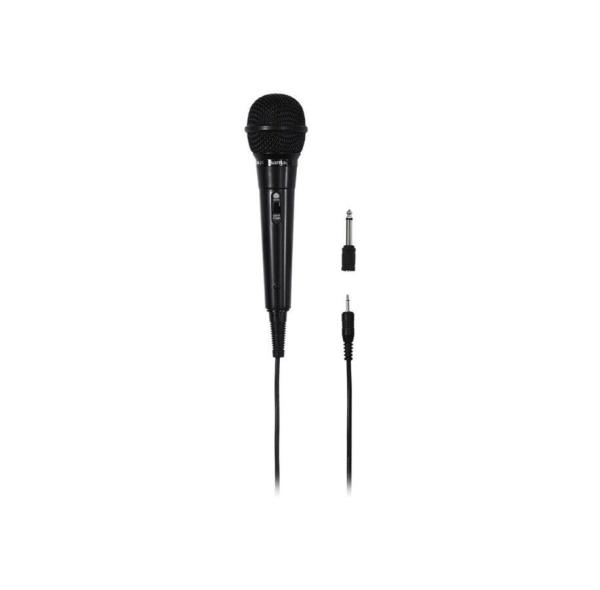 Dynamisches Mikrofon Hama DM20 Stereo Nierencharakteristik 2,5m Schwarz