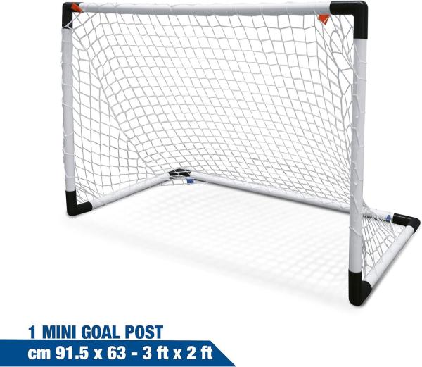 Mondo 18017 - Goal Post Mini, Tor 91,5 x 63 cm ohne Ball Fußballtor Sußball Tor