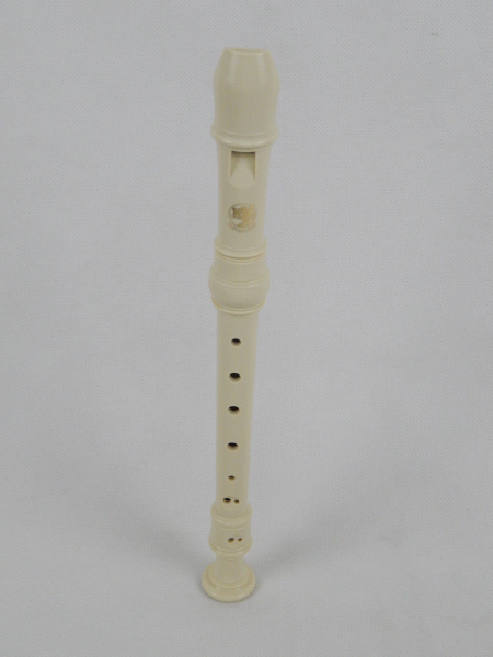 Cascha EH 3908 Sopranblockflöte Flötenlilli Blockflöte Barock C Stimmung in Weiß