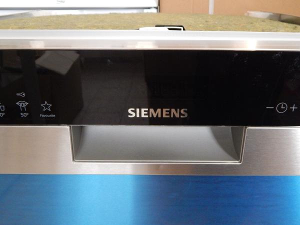 SIEMENS Unterbaugeschirrspüler iQ500, SN45ZS07CE, 14 Maßgedecke in Silber