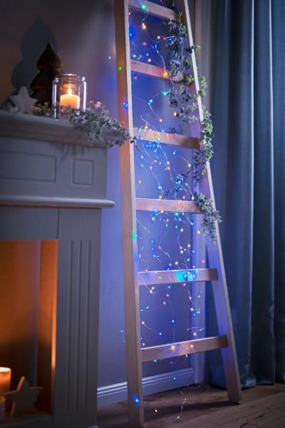 LED-Lichterkette "Colori Garden" 10m, 100 LEDs Garten-Deko LED Outdoor