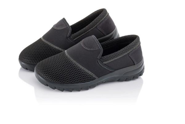 Freizeitschuh "Chicago" schwarz (Größe: 39) Sportschuh Fitness Schuhe