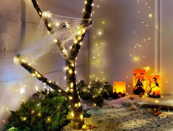 LED-Lichterkette "Classic Garden" 5m, 50 LEDs Innen und Außen Dekoration