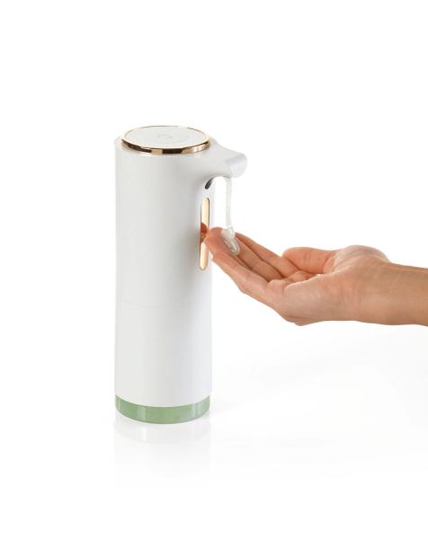 Seifenspender mit Sensor Flüssigseifenspender in Weiß