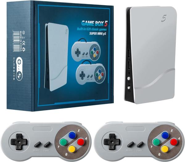 Classic Mini Game Consoles Retro Family TV Game Console Built-in 620 TV Video