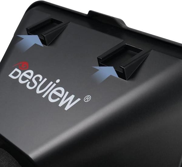 Desview T3 Teleprompter mit Fernbedienung für Smartphone-Tablet, Objektivadapter