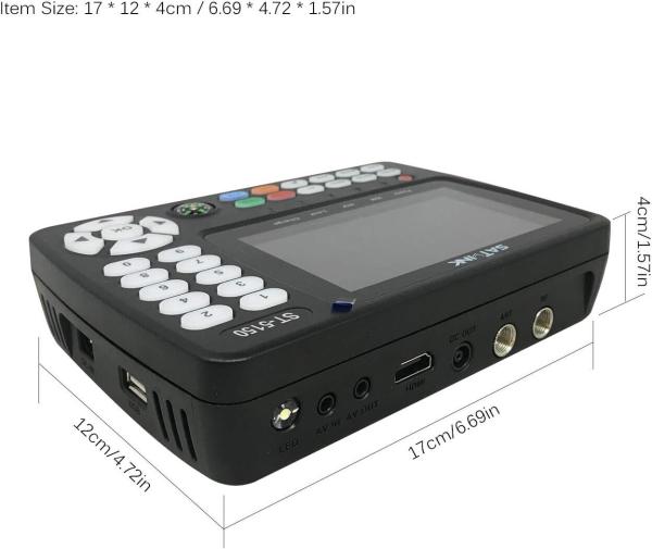 Satfinder Messgerät ST-5150 DVB-S2 / T2 / C COMBO HD Satelliten-TV-Signalfinder