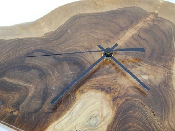 Wanduhr Teakholz Wohnzimmer Wanduhr Ø 30cm Dekouhr Küchenuhr Holz Uhr Holzuhr