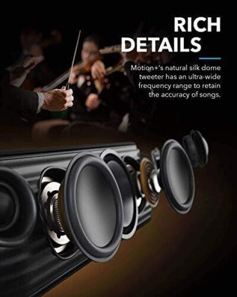 soundcore Motion+ Bluetooth HiFi Lautsprecher mit Hi-Res 30W Audio 12h Akku