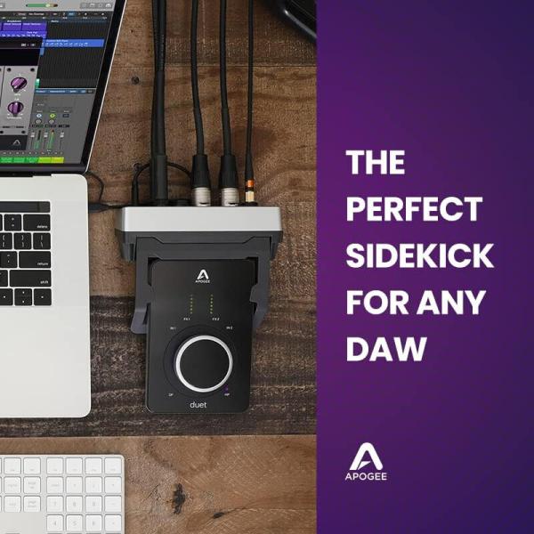 Apogee DUET 3 Konverter und Vorverstärker (2x4 USB-C Desktop Audiointerface)