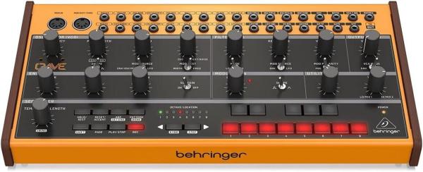 Behringer CRAVE Analog Synthesizer Analog Semi-Modular Synthesizer with 3340 VCO