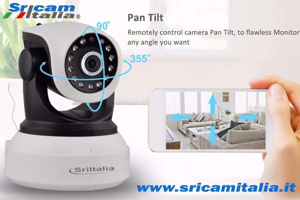 Sricam Italia SP017-S IP-Kamera-HD-Überwachungskamera, 3MP, kabellose P2P-Kamera