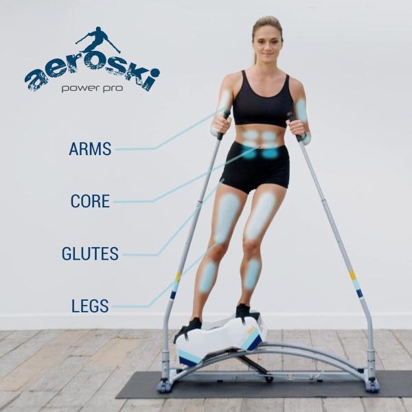 Kendox AeroSki Ganzkörper-Ski-Trainer inkl. VR-Brille für Smartphone Heimtrainer