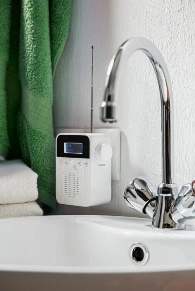 DAB+ Steckdosenradio Radio mit Bewegungsmelder Digitalradio Steckdose oder Akku