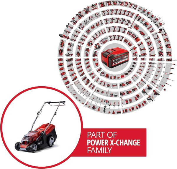 Einhell Akku-Rasenmäher GE-CM 36/36 Li Kit Power X-Change 36 V, 36 cm Schnitt