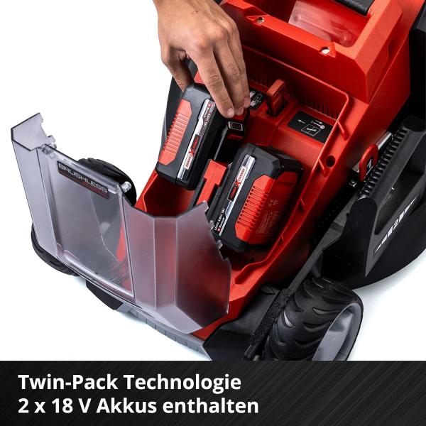Einhell Akku-Rasenmäher GE-CM 36/36 Li Kit Power X-Change 36 V, 36 cm Schnitt