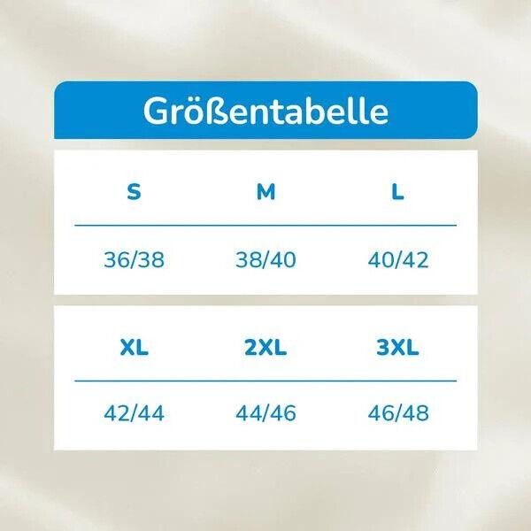 Ahh Bra 3er Set - Größe XXXL Schwarz, Weiß, Hautfarben Damen BH bei 30° Waschbar