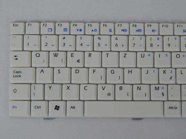 Laptop Tastatur Universal QWERTZ Layout Laptoptastatur Notebook Einbau Tastatur