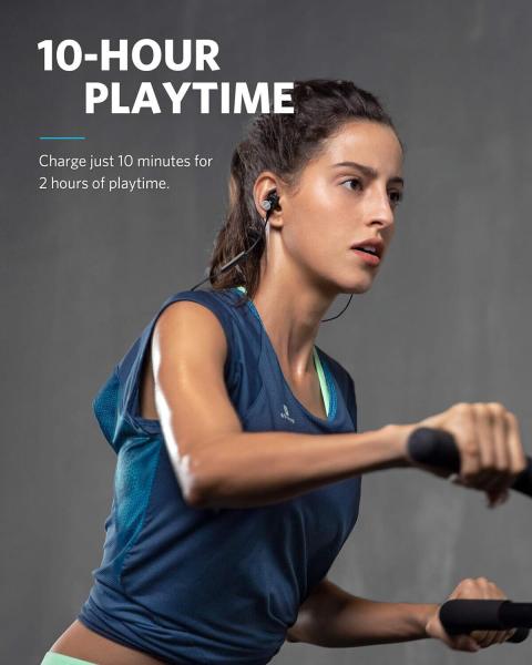 Anker Soundbuds Slim + Bluetooth Kopfhörer Upgraded Kabellose In-Ear Kopfhörer