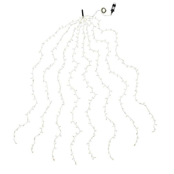LED-Lichterbündel "Pearl" 160 LEDs, 2m Lichterkette Deko Wohnungsdekoration LED