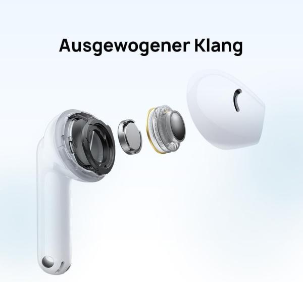 HUAWEI FreeBuds SE 2 Wireless Kopfhörer, Bis zu 40 Stunden Akkulaufzeit, Weiß