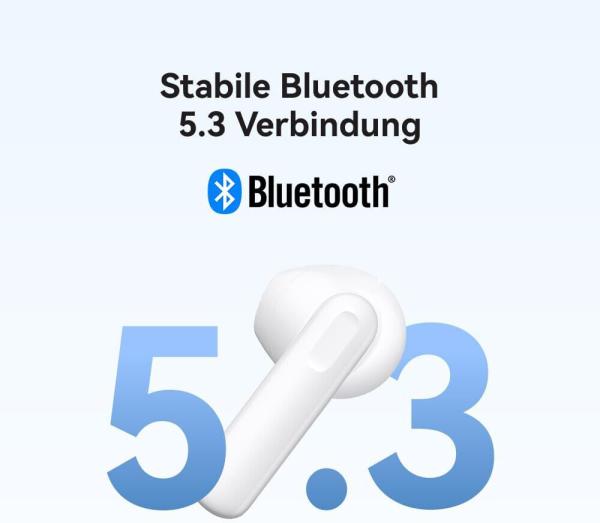 HUAWEI FreeBuds SE 2 Wireless Kopfhörer, Bis zu 40 Stunden Akkulaufzeit, Weiß