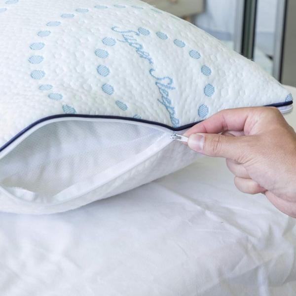 Dreamolino Super Sleeper - Individuell anpassbares Kissen in Weiß