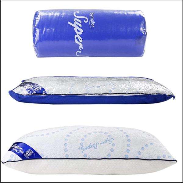 Dreamolino Super Sleeper - Individuell anpassbares Kissen in Weiß