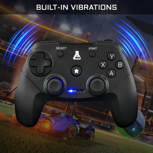 THE G-LAB K-Pad Thorium Wireless Gaming-Controller Joystick für PS4, PC Windows