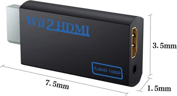 wii hdmi Adapter Wii zu HDMI 720p/1080P HD Konverter Adapter hdmi Adapter für wi