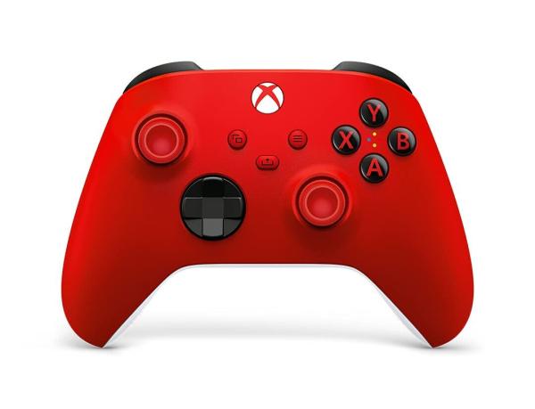 Xbox Wireless Controller Shock Red + Xbox Play & Charge Kit M