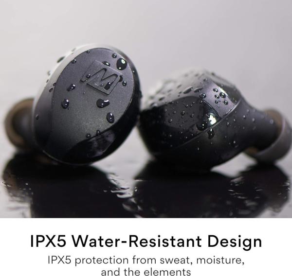 MEE audio, X10 Truly Wireless In-Ear-Kopfhörer mit ergonomischem Design, IPX5