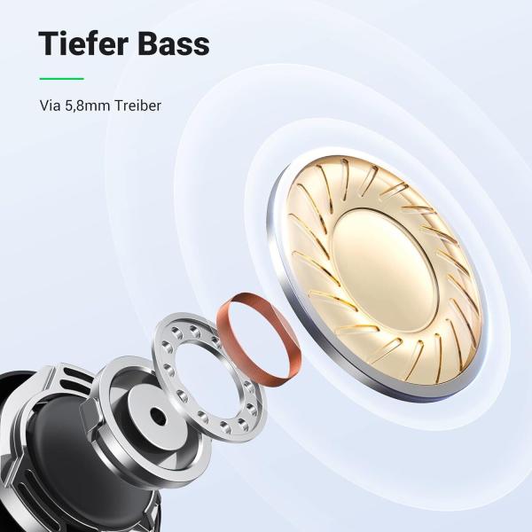 UGREEN HiTune Bluetooth Kopfhörer Kabellos In Ear mit CVC 8.0 Noise Cancelling