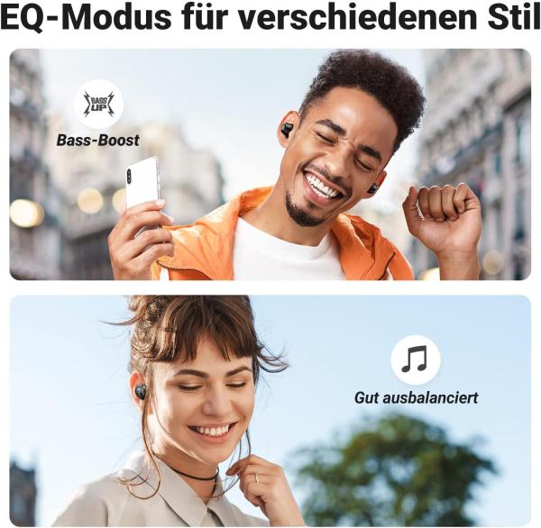UGREEN HiTune Bluetooth Kopfhörer Kabellos In Ear mit CVC 8.0 Noise Cancelling