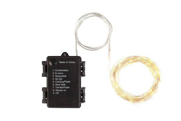 LED-Lichterkette "Classic Garden" 5m, 50 LEDs Innen und Außen Dekoration